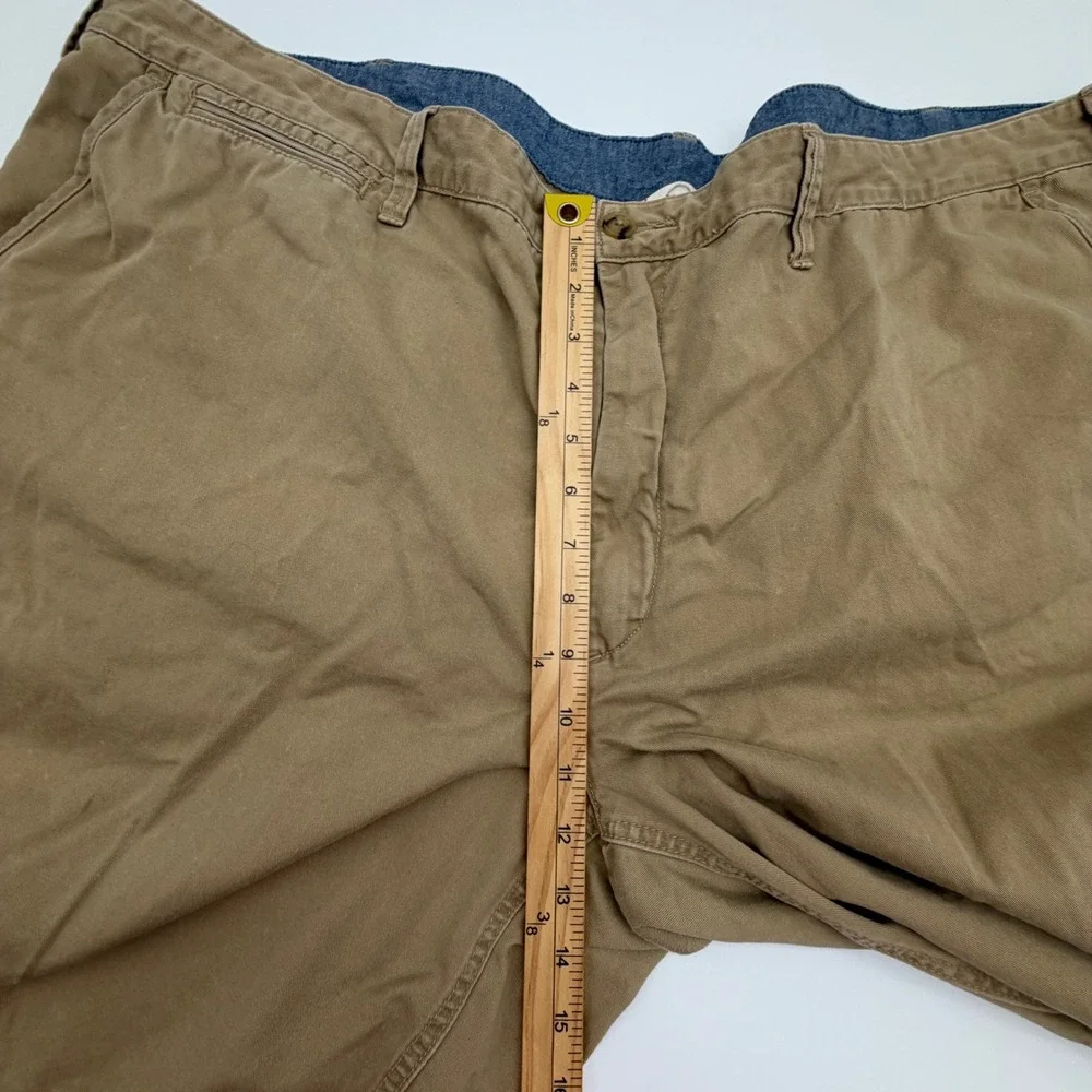 Polo Ralph Lauren Mens Classic Fit‎ Chino Shorts Tan Khaki Cotton Size 48